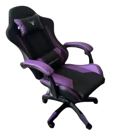 Silla Gamer Ergonomica Morado En Oferta