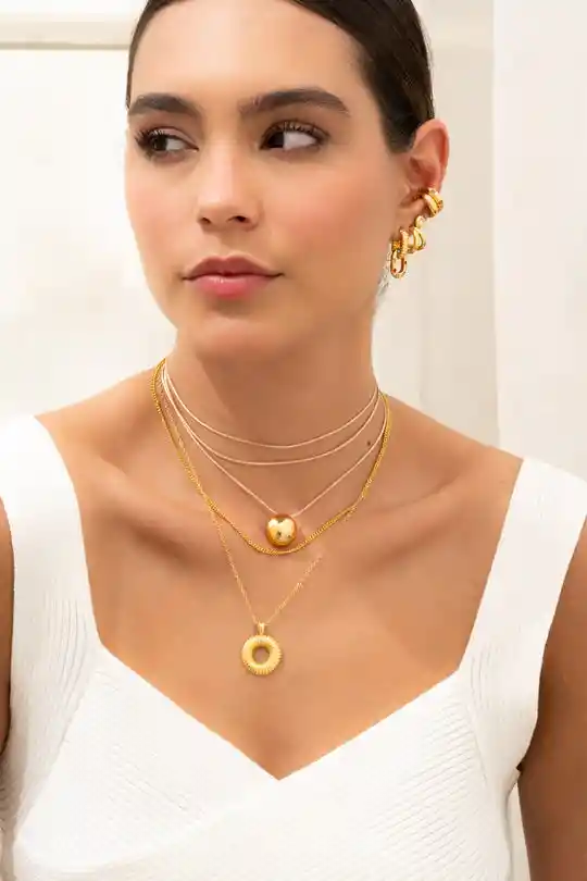 Ave María Set Collar Bola