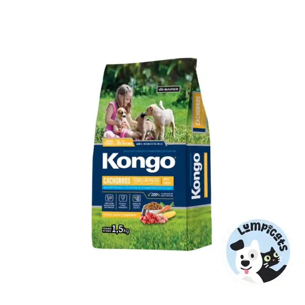 Kongo Cachorros Bolsa 1.5 Kg