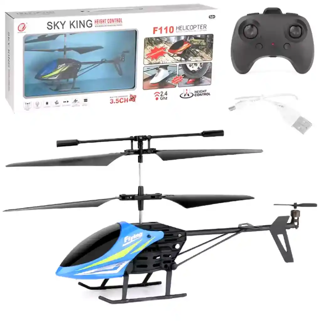 Helicóptero Con Control Remoto 3.5 2.4g F110