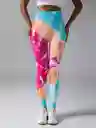 Leggings Licra Efecto Push Up Tye Dye