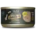 Alimento Tiki Cat After Dark Pate Plus Pollo En Caldo De Pollo 80gr Lata