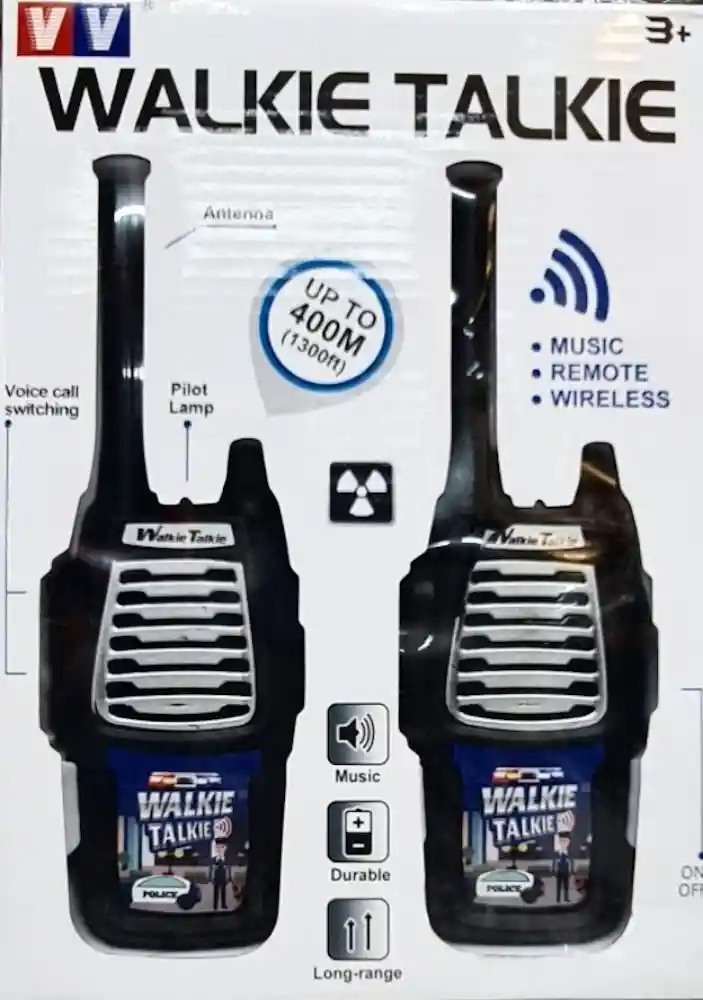 Walkie Talkie Policia Juguete 833-2a