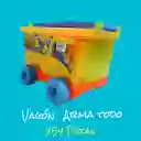 Vagón Bloques Unixes Btoys Blocks Colores Surtidos / 54 Piezas