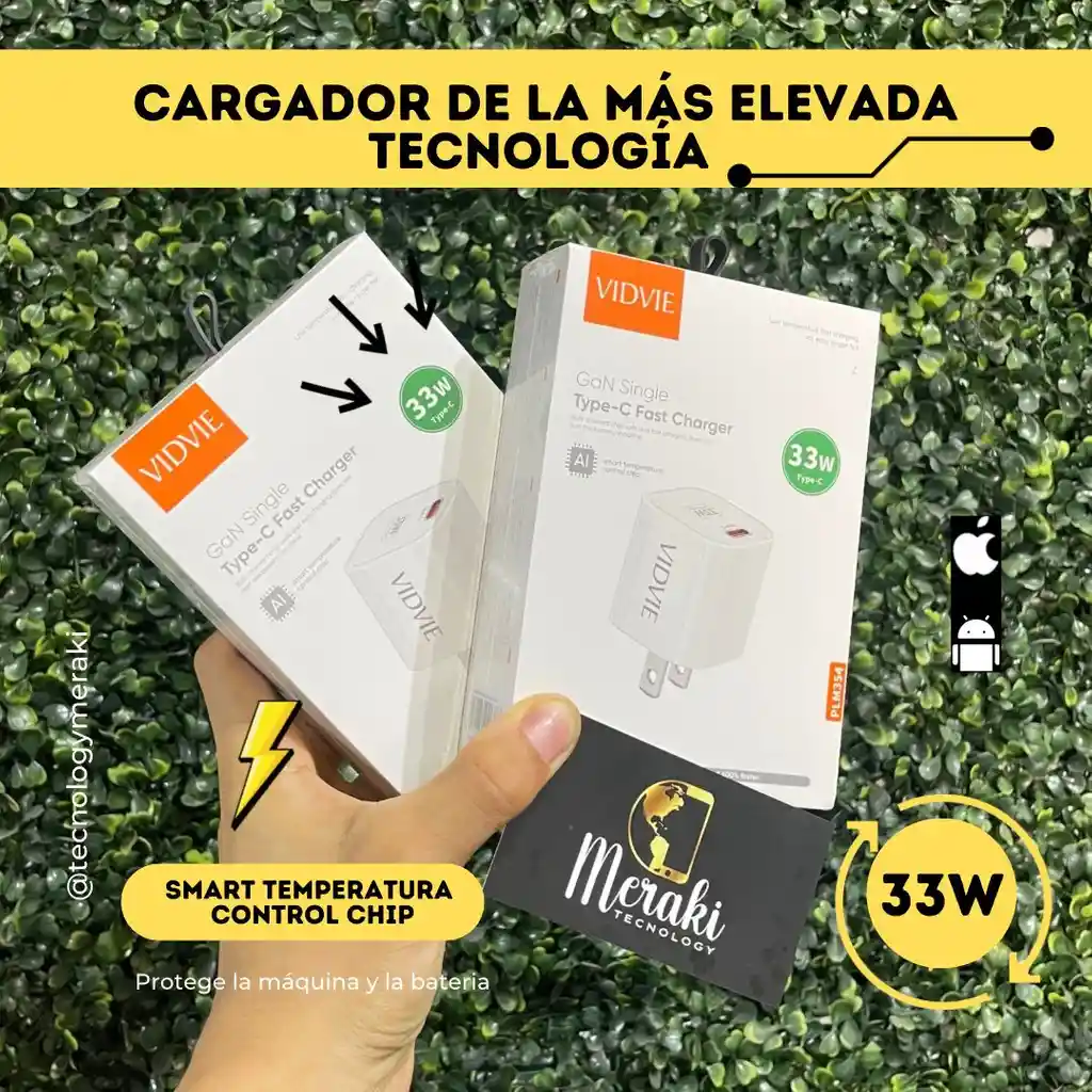 Cargador Rapido 33w