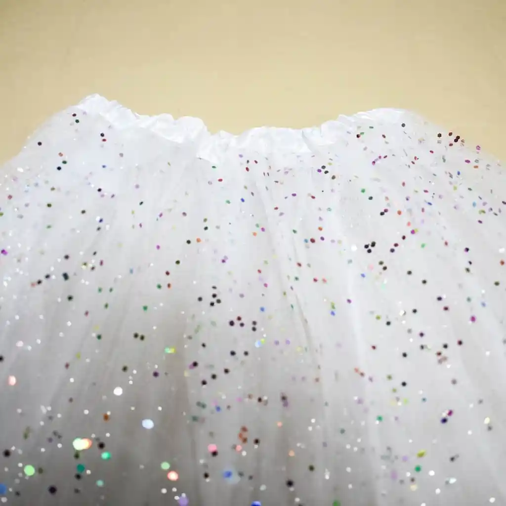 Tutu Blanco Con Brillantes