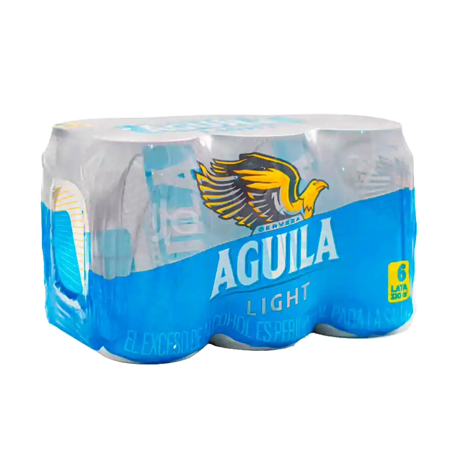 Six Pack Aguila Light X330ml