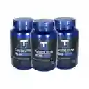 3 Frascos Testo Potenciador Blue Special Edition Masculino Energía En La Intimidad Pene Duro Sexo Placentero Hombres Viagra Potencializador