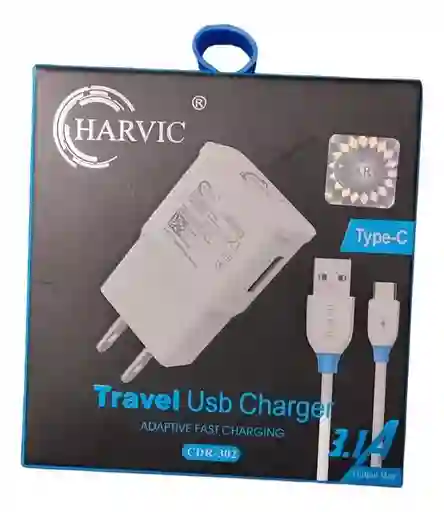 Cargador Harvic Type-c 3.1a Cdr-302