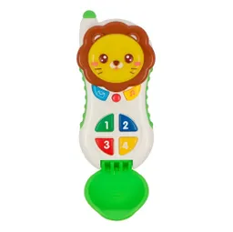Teléfono Celular Juguete Musical Leon Hello Bebe + Bateria