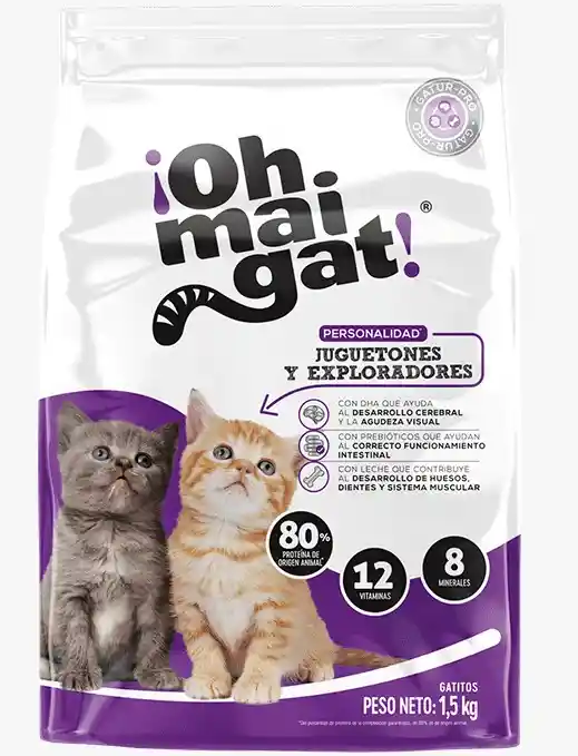 Oh Mai Gat Gatitos 8kg