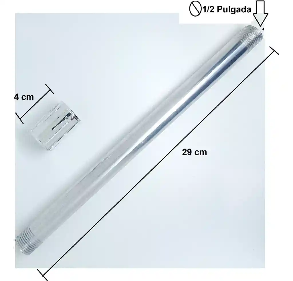 Niple Metalico Para Instalacion De Duchas Electricas