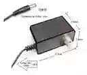 Cargador Adaptador 12 Vdc 1 Amp Regulador Fuente Multiusos