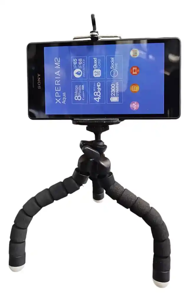 Mini Tripode Portatil Extensible Con Soporte Para Celular