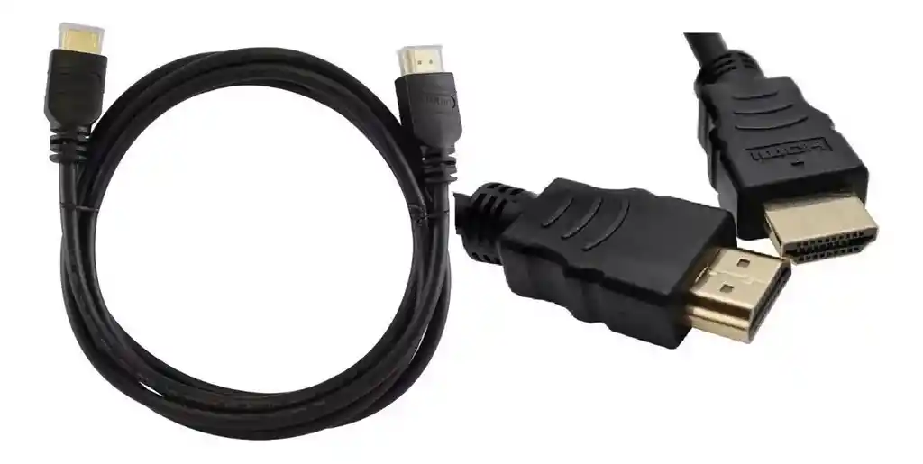 Cable Hdmi Encauchetado 1,5 Metros Negro