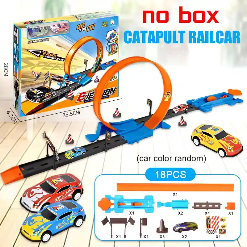 Pista De Carros 360 Car Coche Lanzador Niños