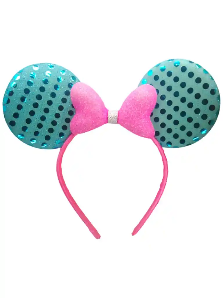 Diadema De Minnie Mouse Azul