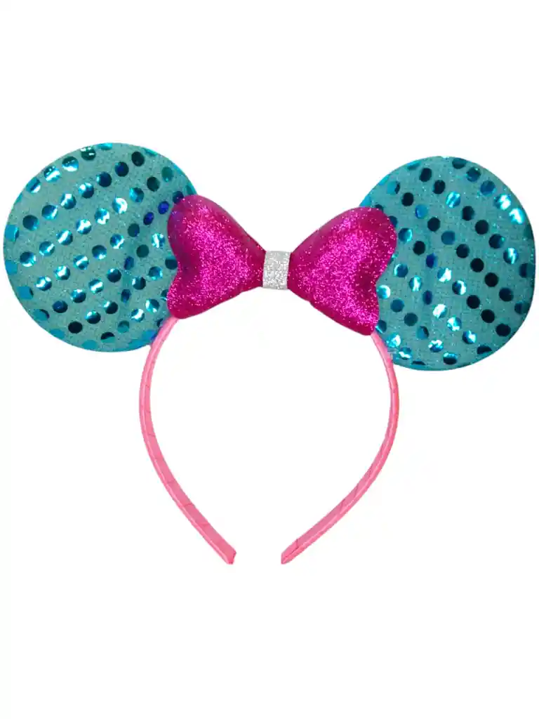 Diadema De Minnie Mouse Azul