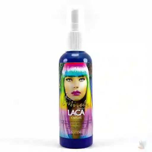 Laca Spray Color Azul Pintura Para Cabello Bruja 100ml Cosplay Disfraz Halloween