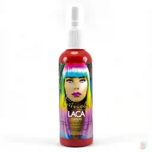 Laca Spray Color Rojo Pintura Para Cabello Bruja 100ml Cosplay Disfraz Halloween