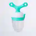 Chupa Para Frutas De Silicona De Grado Alimenticio, Completamente Libre De Bpa Verde Menta