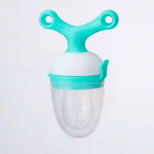 Chupa Para Frutas De Silicona De Grado Alimenticio, Completamente Libre De Bpa Verde Menta
