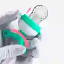 Chupa Para Frutas De Silicona De Grado Alimenticio, Completamente Libre De Bpa Verde Menta