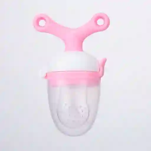 Chupa Para Frutas De Silicona De Grado Alimenticio, Completamente Libre De Bpa Rosa