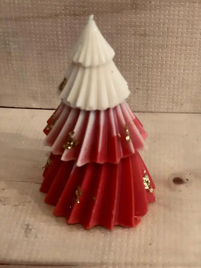 Vela Arbolito De Navidad Aroma A Pino - Mediano