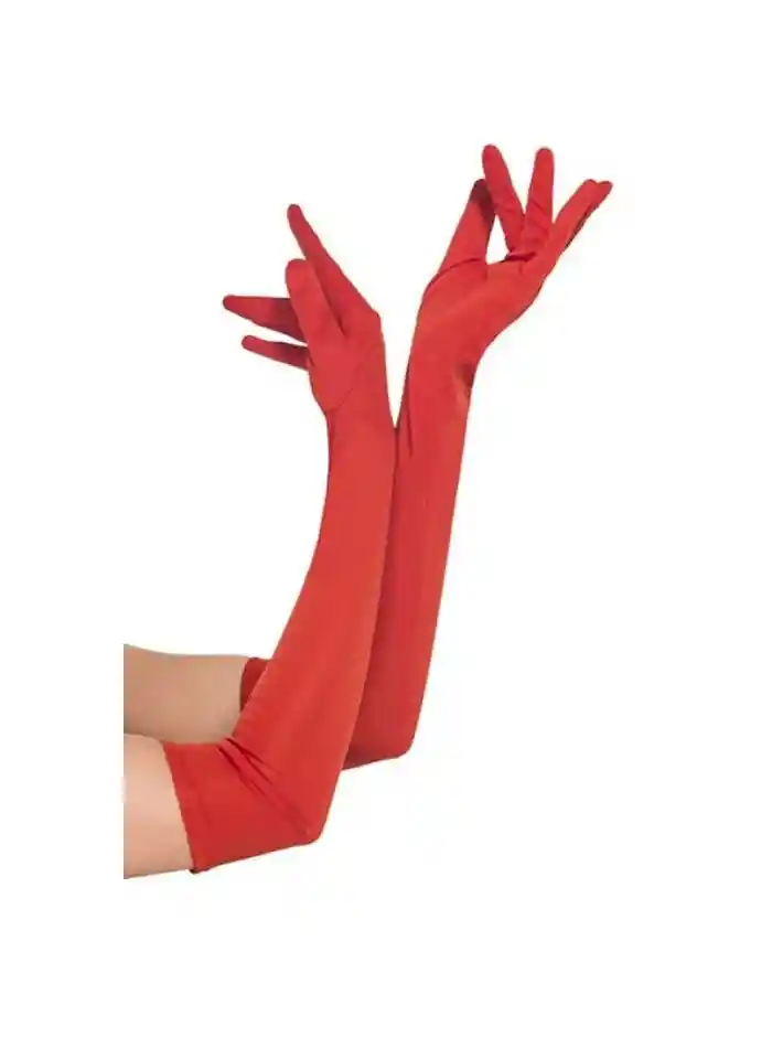 Guantes Rojos Largos