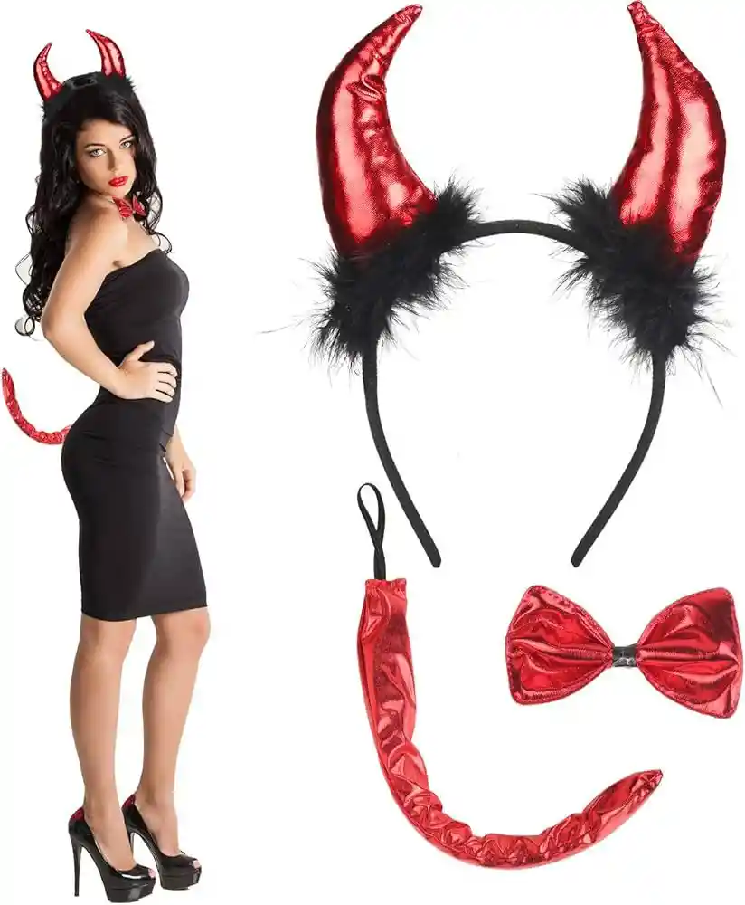 Set Accesorios Diabla Halloween