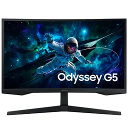 Monitor Gamer Curvo Samsung 32" Odyssey G55c Qhd Va 165hz 1ms (mprt) S32cg550en