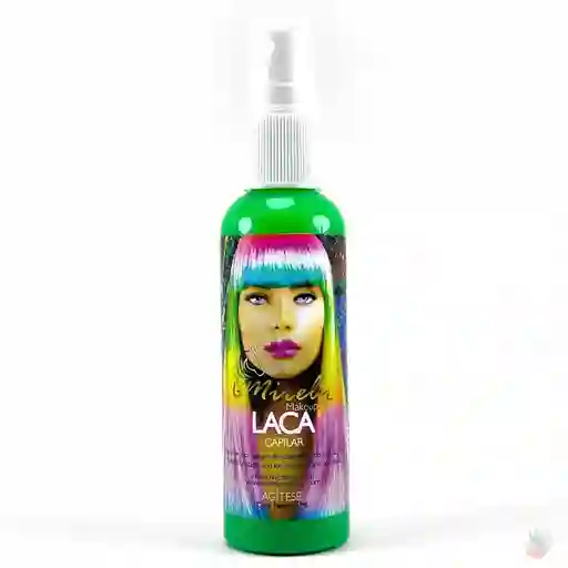 Laca Spray Color Verde Pintura Para Cabello Bruja 100ml Cosplay Disfraz Halloween