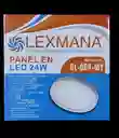 Panel Led (24w) Redondo Sobre Poner Luz Blanca