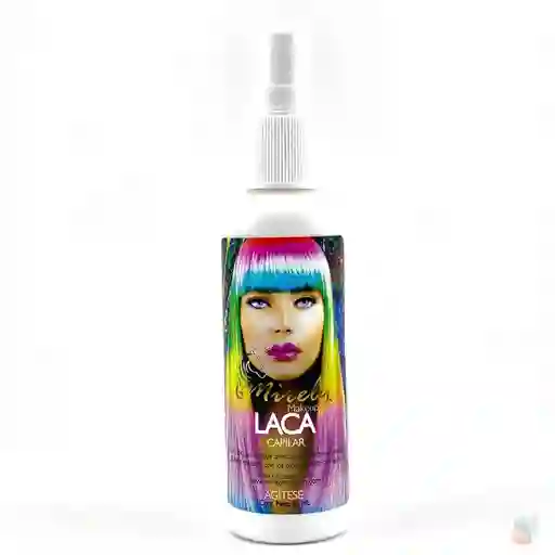 Laca Spray Color Blanco Pintura Para Cabello Bruja 100ml Cosplay Disfraz Halloween