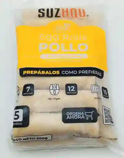 Egg-roll Pollo 15u.