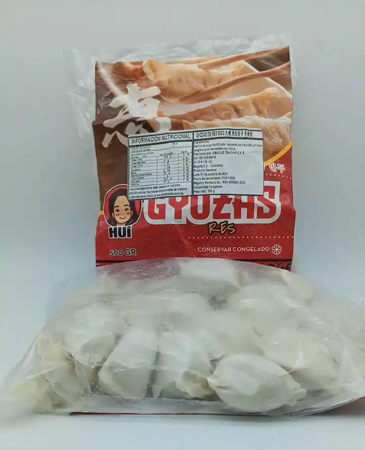 Gyoza Carne De Res 500g 20 Unidades