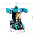 Carro Control Remoto Transformers En Robot Recargable Racing