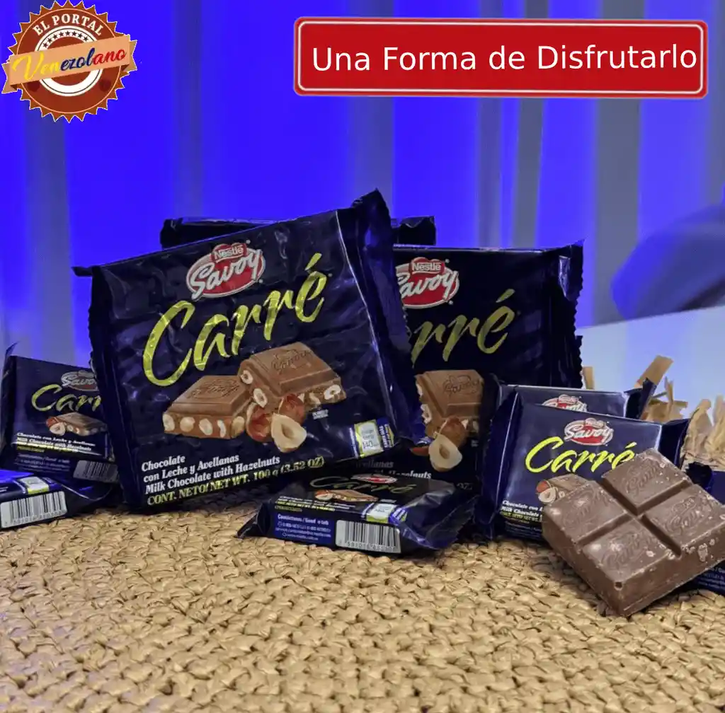 Chocolate Carre Mini Venezolano
