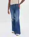 Jean Flare Mujer Azul Talla 2 REGULAR American Eagle