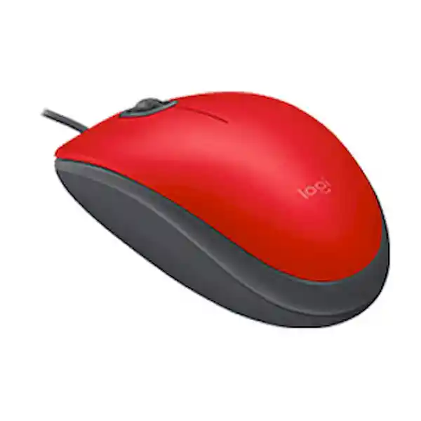 Logitech Mouse Rojo Usb 910-005492 M110