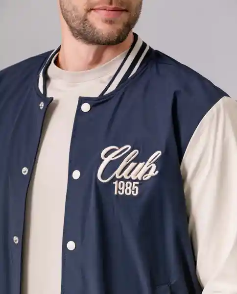 Chaqueta Hombre Azul Vespertino Ultraoscuro Talla S 37481 Rifle