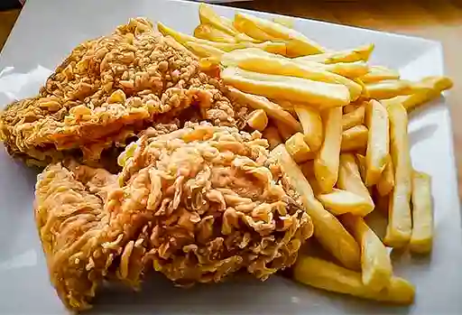 1/4 Pollo Broaster