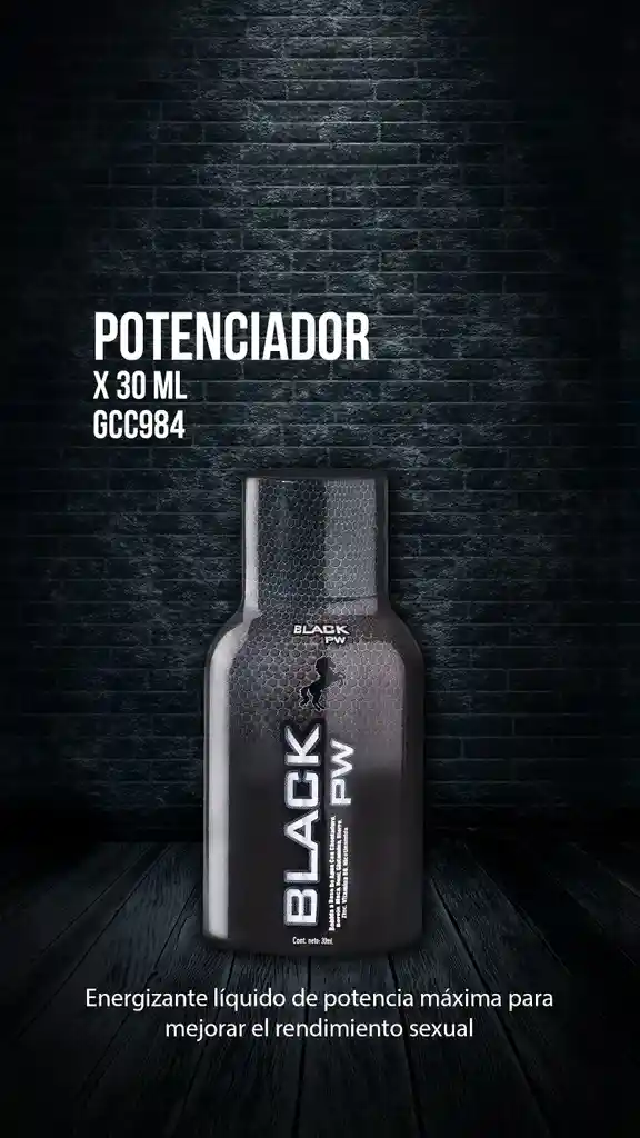 Energizante Black Pw X 30 Ml