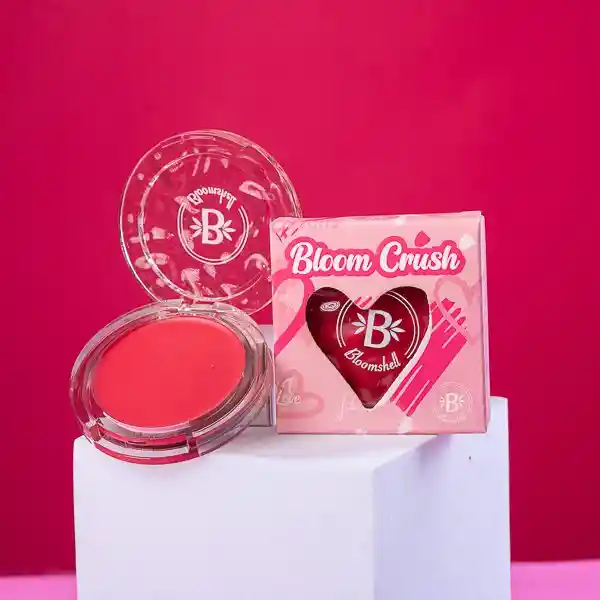 Rubor Bloom Brush Amuse Pinko Bloomshell