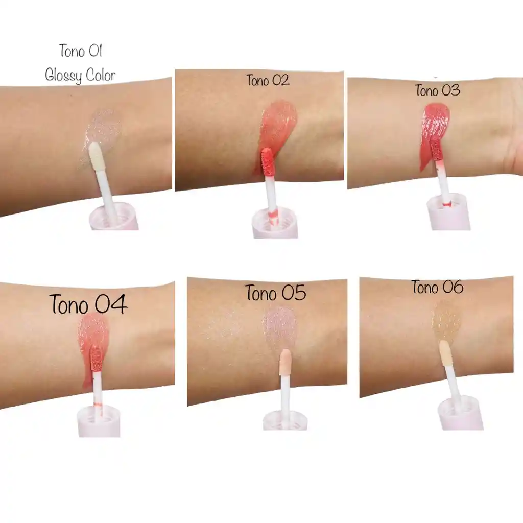 Brillo Labial Glossy Color Bloomshell Tono 03