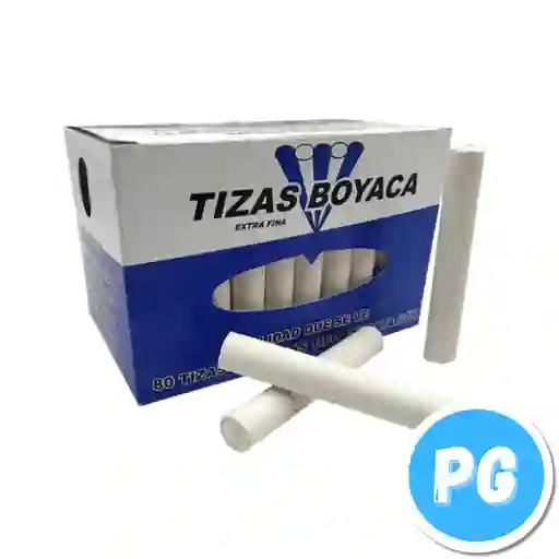 Caja De Tiza Blanca Para Tablero Por 80 Unidades