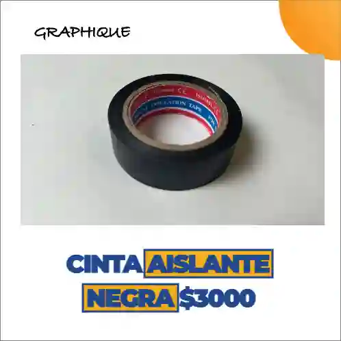 Cinta Aislante Negra