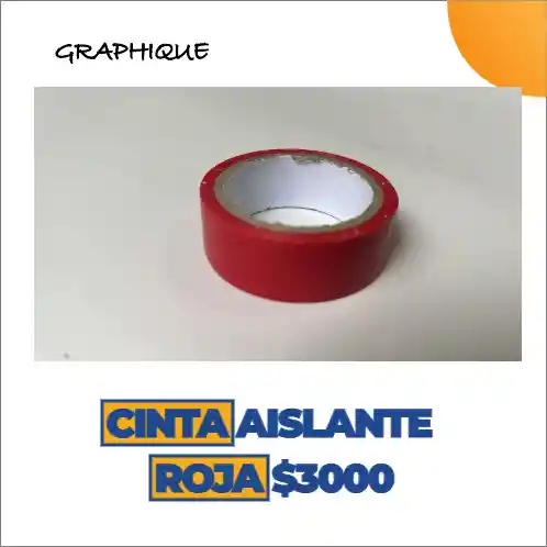 Cinta Aislante Roja