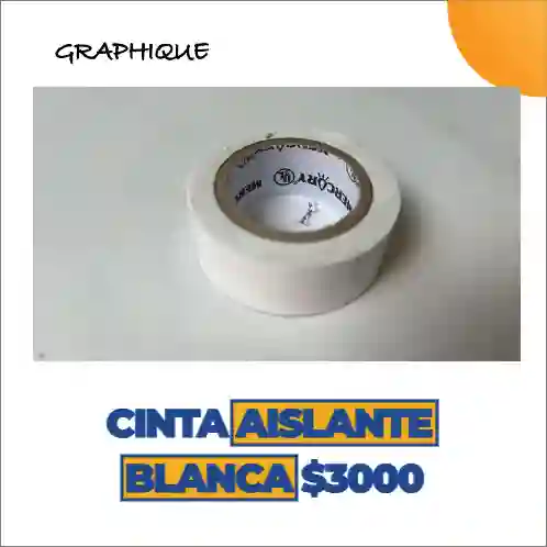 Cinta Aislante Blanca